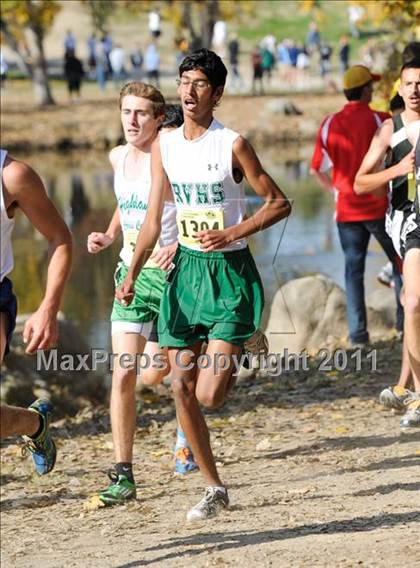 Thumbnail 3 in CIF State Cross Country Championships (Boys Division II) photogallery.