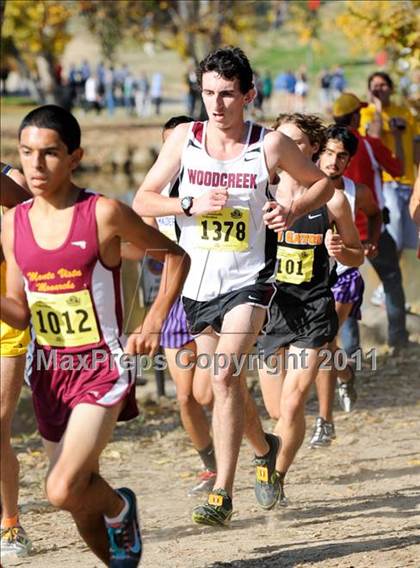 Thumbnail 3 in CIF State Cross Country Championships (Boys Division II) photogallery.