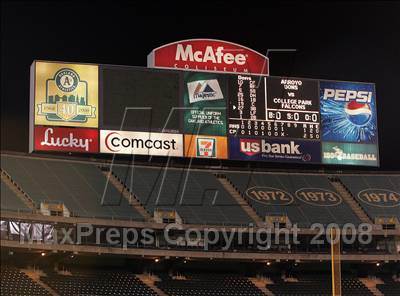 Thumbnail 1 in Arroyo vs. College Park (CIF NCS 3A Final) photogallery.