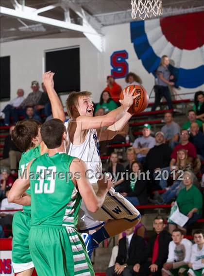 Thumbnail 3 in Triton Central vs Waldron (Shelby County Tournament) photogallery.