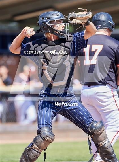 Thumbnail 2 in Roseville vs. Central Catholic (CIF SJS D4 Final) photogallery.