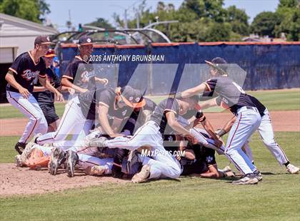 Thumbnail 2 in Roseville vs. Central Catholic (CIF SJS D4 Final) photogallery.