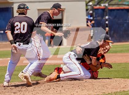 Thumbnail 3 in Roseville vs. Central Catholic (CIF SJS D4 Final) photogallery.