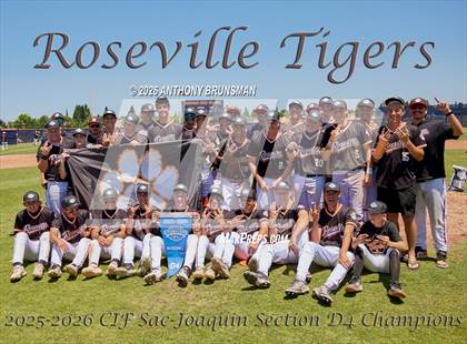 Thumbnail 3 in Roseville vs. Central Catholic (CIF SJS D4 Final) photogallery.