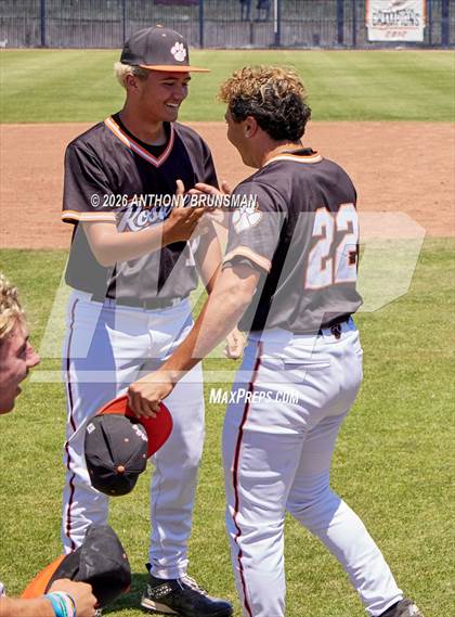 Thumbnail 2 in Roseville vs. Central Catholic (CIF SJS D4 Final) photogallery.