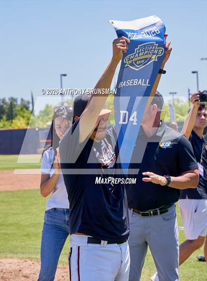 Thumbnail 2 in Roseville vs. Central Catholic (CIF SJS D4 Final) photogallery.
