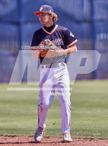 Thumbnail 3 in Roseville vs. Central Catholic (CIF SJS D4 Final) photogallery.