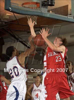 Thumbnail 1 in St. Joseph Notre Dame vs St. George-Canada (Torrey Pines Holiday Prep Classic) photogallery.