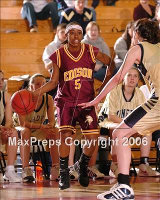 Thumbnail 3 in Edison vs. Nevada Union (Section Playoffs) photogallery.