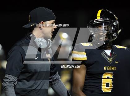 Thumbnail 1 in Hayward @ Bishop O'Dowd (CIF NCS D2 Playoff) photogallery.