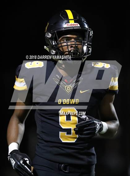Thumbnail 2 in Hayward @ Bishop O'Dowd (CIF NCS D2 Playoff) photogallery.