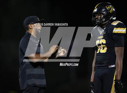 Thumbnail 1 in Hayward @ Bishop O'Dowd (CIF NCS D2 Playoff) photogallery.