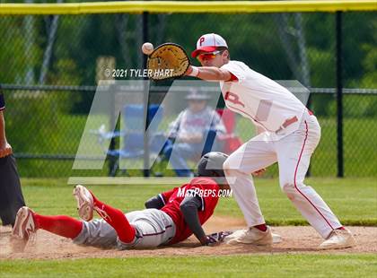 Thumbnail 2 in Terre Haute North Vigo vs. Plainfield (Sectional Semifinal) photogallery.