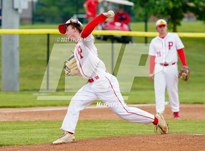 Thumbnail 3 in Terre Haute North Vigo vs. Plainfield (Sectional Semifinal) photogallery.