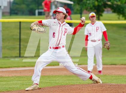 Thumbnail 2 in Terre Haute North Vigo vs. Plainfield (Sectional Semifinal) photogallery.