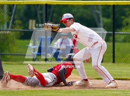 Thumbnail 3 in Terre Haute North Vigo vs. Plainfield (Sectional Semifinal) photogallery.