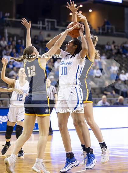 Thumbnail 1 in Notre Dame vs Highlands (2024 9th Region Girls Basketball Tournament) photogallery.