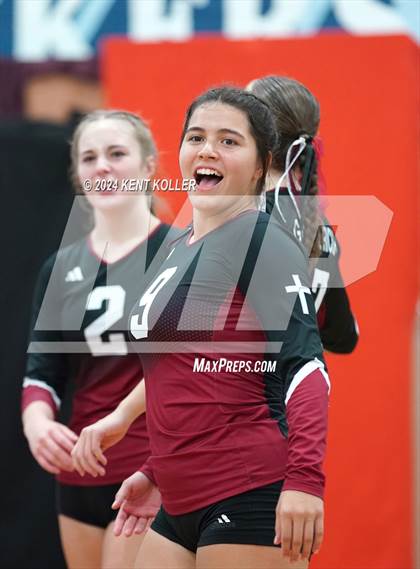 Thumbnail 2 in Gabriel Richard vs. Durand (Our Lady Of The Lakes Invite) photogallery.