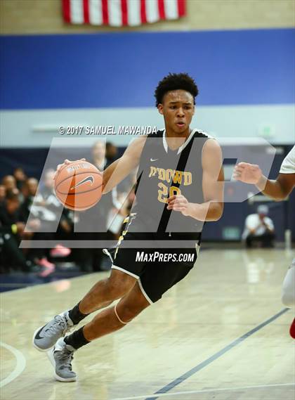 Thumbnail 3 in Sierra Canyon vs Bishop O'Dowd (Sierra Canyon Super Showcase) photogallery.
