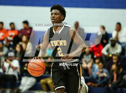 Thumbnail 2 in Sierra Canyon vs Bishop O'Dowd (Sierra Canyon Super Showcase) photogallery.