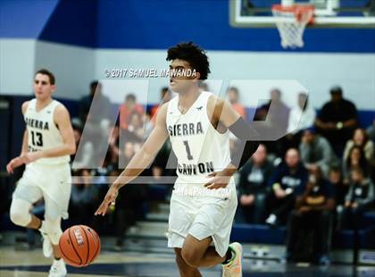 Thumbnail 3 in Sierra Canyon vs Bishop O'Dowd (Sierra Canyon Super Showcase) photogallery.