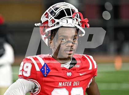 Thumbnail 2 in De La Salle vs. Mater Dei (CIF State Open Division Final) photogallery.