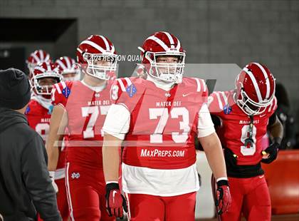 Thumbnail 1 in De La Salle vs. Mater Dei (CIF State Open Division Final) photogallery.