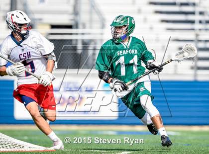 Thumbnail 2 in Seaford vs Cold Spring Harbor (Section 8 Class C Semifinal) photogallery.