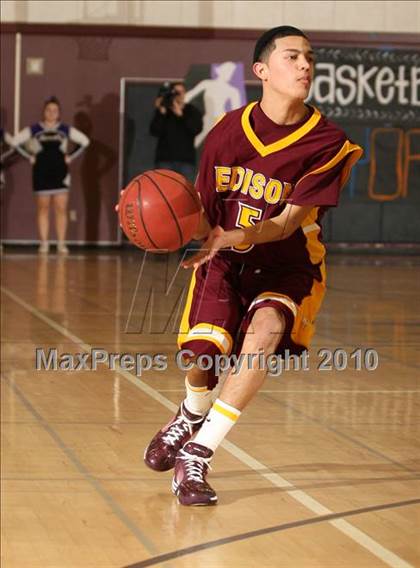 Thumbnail 1 in Franklin vs. Edison (CIF SJS D1 Playoffs) photogallery.