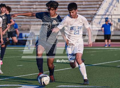 Thumbnail 3 in O'Connor vs Del Rio (UIL 6A Bi-District Playoff) photogallery.