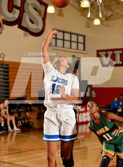 Thumbnail 3 in La Jolla Country Day vs Brea Olinda (Mark Keppel Tournament) photogallery.