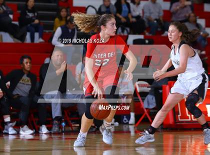 Thumbnail 3 in Mater Dei vs. Bishop Montgomery (Battle at the Beach) photogallery.
