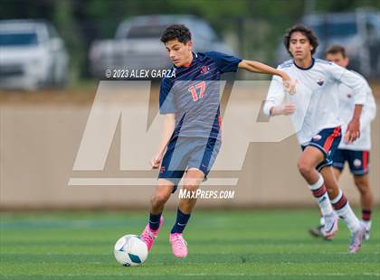 Thumbnail 3 in Seven Lakes vs Sachse (UIL 6A Soccer Semifinal) photogallery.
