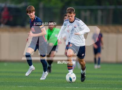 Thumbnail 1 in Seven Lakes vs Sachse (UIL 6A Soccer Semifinal) photogallery.