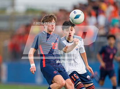 Thumbnail 1 in Seven Lakes vs Sachse (UIL 6A Soccer Semifinal) photogallery.