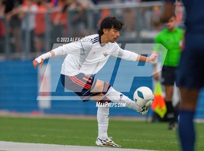 Thumbnail 3 in Seven Lakes vs Sachse (UIL 6A Soccer Semifinal) photogallery.