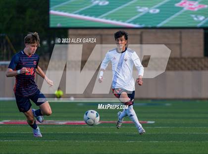 Thumbnail 3 in Seven Lakes vs Sachse (UIL 6A Soccer Semifinal) photogallery.