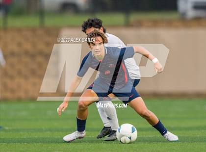 Thumbnail 3 in Seven Lakes vs Sachse (UIL 6A Soccer Semifinal) photogallery.