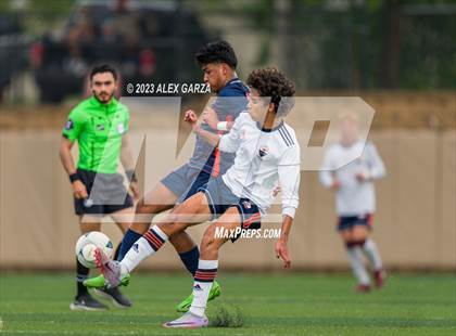 Thumbnail 2 in Seven Lakes vs Sachse (UIL 6A Soccer Semifinal) photogallery.