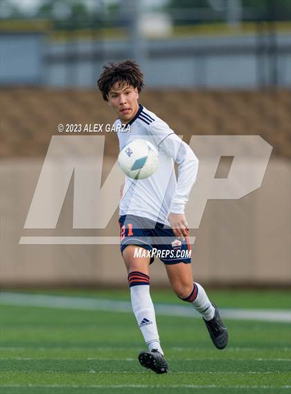 Thumbnail 2 in Seven Lakes vs Sachse (UIL 6A Soccer Semifinal) photogallery.