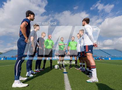 Thumbnail 2 in Seven Lakes vs Sachse (UIL 6A Soccer Semifinal) photogallery.