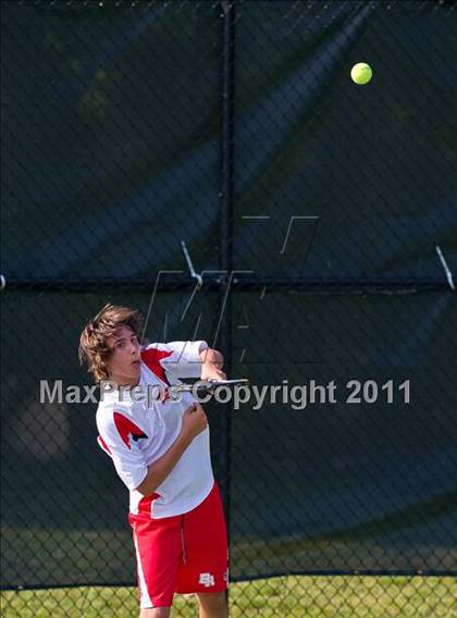 Thumbnail 3 in Bridgewater-Raynham vs Needham  (Newton North MIAA Division 1 South Semifinals) photogallery.