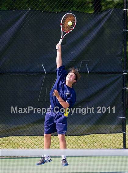 Thumbnail 3 in Bridgewater-Raynham vs Needham  (Newton North MIAA Division 1 South Semifinals) photogallery.