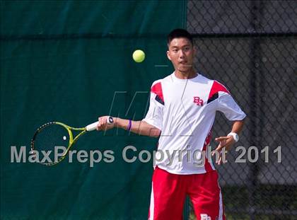 Thumbnail 3 in Bridgewater-Raynham vs Needham  (Newton North MIAA Division 1 South Semifinals) photogallery.