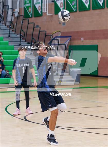 Thumbnail 3 in Desert Pines vs Virgin Valley (NIAA 3A Quarterfinal) photogallery.
