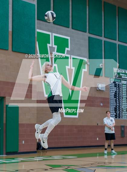 Thumbnail 2 in Desert Pines vs Virgin Valley (NIAA 3A Quarterfinal) photogallery.