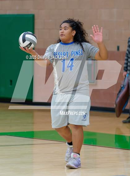 Thumbnail 3 in Desert Pines vs Virgin Valley (NIAA 3A Quarterfinal) photogallery.