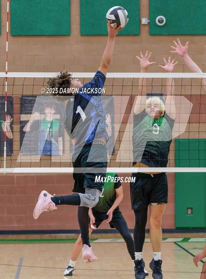 Thumbnail 3 in Desert Pines vs Virgin Valley (NIAA 3A Quarterfinal) photogallery.