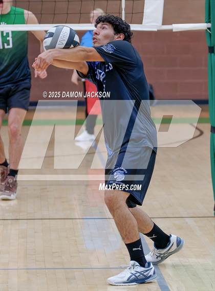 Thumbnail 2 in Desert Pines vs Virgin Valley (NIAA 3A Quarterfinal) photogallery.