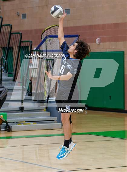 Thumbnail 2 in Desert Pines vs Virgin Valley (NIAA 3A Quarterfinal) photogallery.